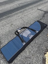 High Sierra Snowboard Sleeve Canvas Bag with Handles Black Blue 68x17  Excellent