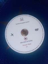 Honda Stream 2004 - 2006 V2.11 DVD Map Update Disc non voice recognition system