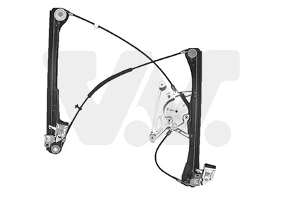 Fensterheber Elektrisch Vorderachse Rechts Passend FüR Audi A4 8D2 B5 8D5-image