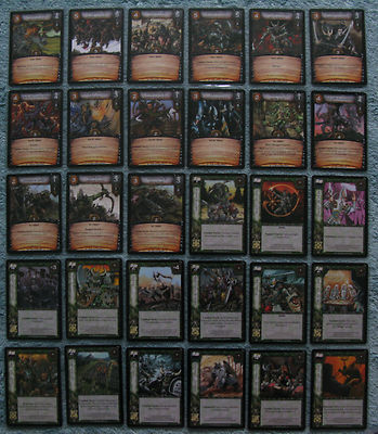 Warcry CCG Core Set Uncommon Karten Teil 1/2 (Warhammer)