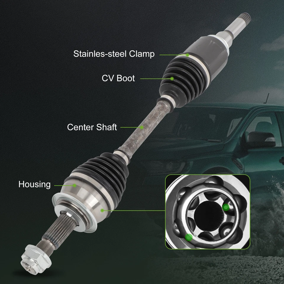 2x Eje delantero CV para Chevrolet Sonic 2012-2017 1,8 L Foto 2 de 4