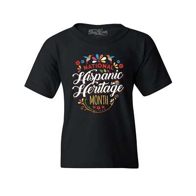 National Hispanic Heritage Month Youth's T-Shirt Hispanic Shirts