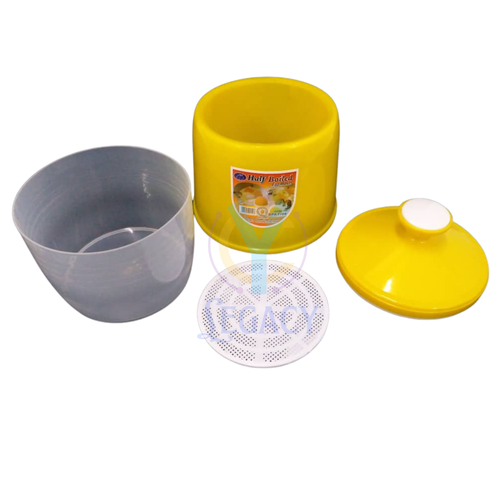 Half Boiled Egg Maker Original Made in Malaysia Yellow Color Malaysian Recipe - Picture 3 of 9