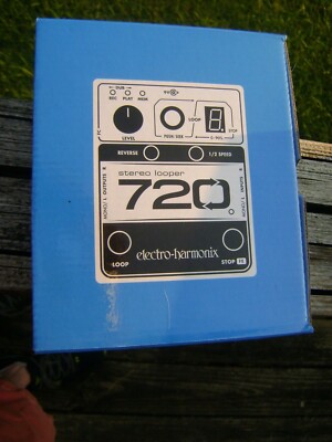 Electro Harmonix 720 Stereo Looper EMPTY RETAIL STORAGE BOX W/Owners Manuals
