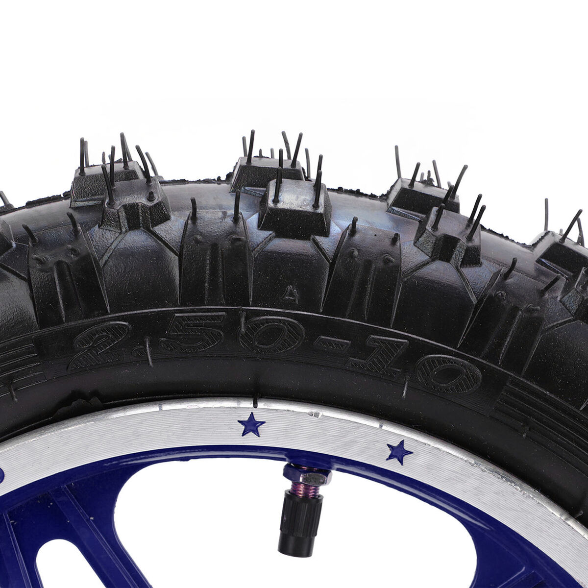 √ 2.5‑10in Rear Wheel Assembly With Tire Disc Bearing √ 2.5‑10in Rear Wheel Assembly With Tire Disc Bearing