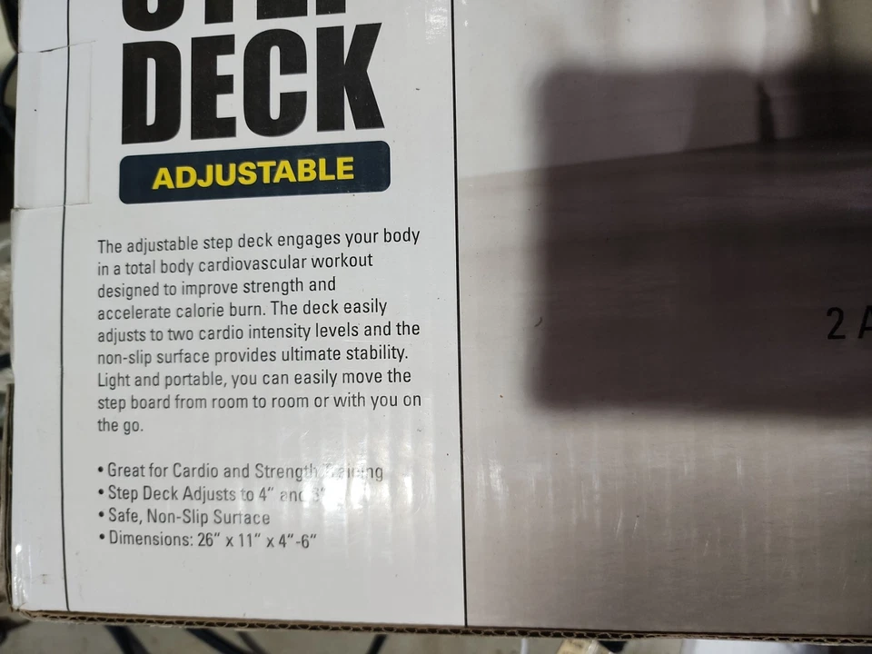 Gold's Gym Cubierta de Paso Ajustable, Equipo de Gimnasio en Casa, Fitness en Casa Foto 4 de 4