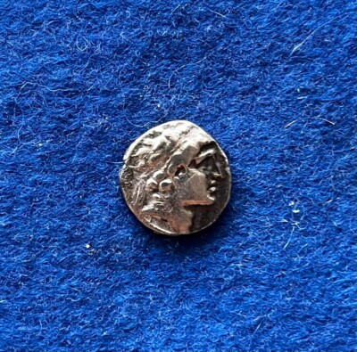 Seleukiden Alexander I. Balas Drachme Antiochia Apollon Silber 3,7 g 17 mm #175