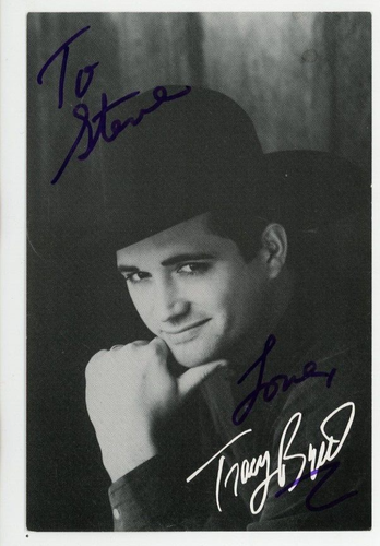 Vintage Postcard Country Music Singer Tracy Byrd - 第 1/2 張圖片