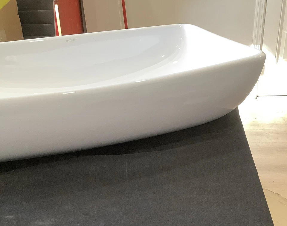 Раковина для ванной Decolav НАД ПРИЛАВКОМ белый стекловидный фарфор 1445-CWH Y6 - Изображение 2 из 4