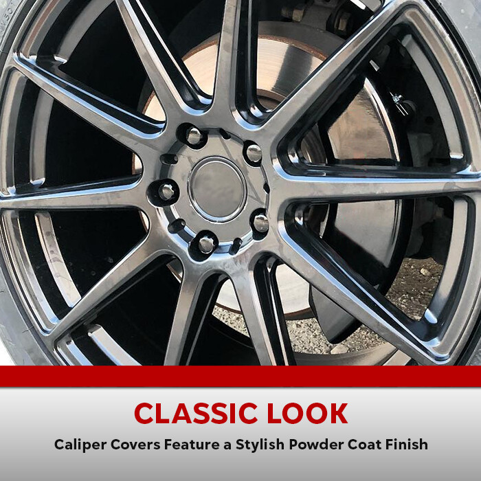 Classic MGP Caliper Covers Set of 4 for 20102015 Lexus RX450h AWD/FWD