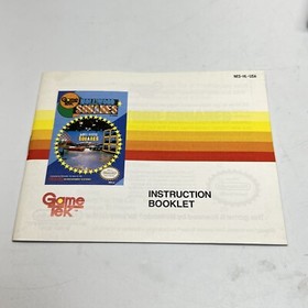  Hollywood Squares (Nintendo NES, 1989) Cart and Manual NICE Tested