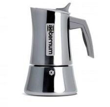 AETERNUM BIALETTI CAFFETTIERA MOKA MACCHINA CAFFE ESPRESSO INOX DIVINA  2 4 6 TZ