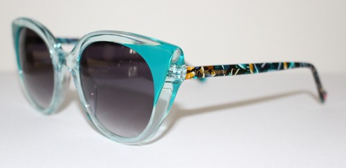 Betsey Johnson Glitter Rainbow Cat Eye Sunglasses 100%UV  display picture 1