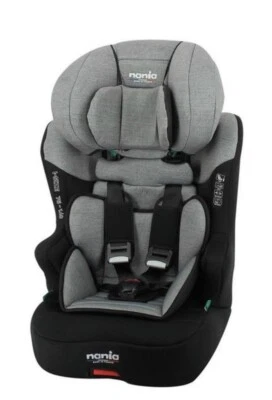 Nania Race I Isofix Car Seat Group 1/2/3 (76-140cm ) In Denim Grey BRAND NEW - Image 1 of 4