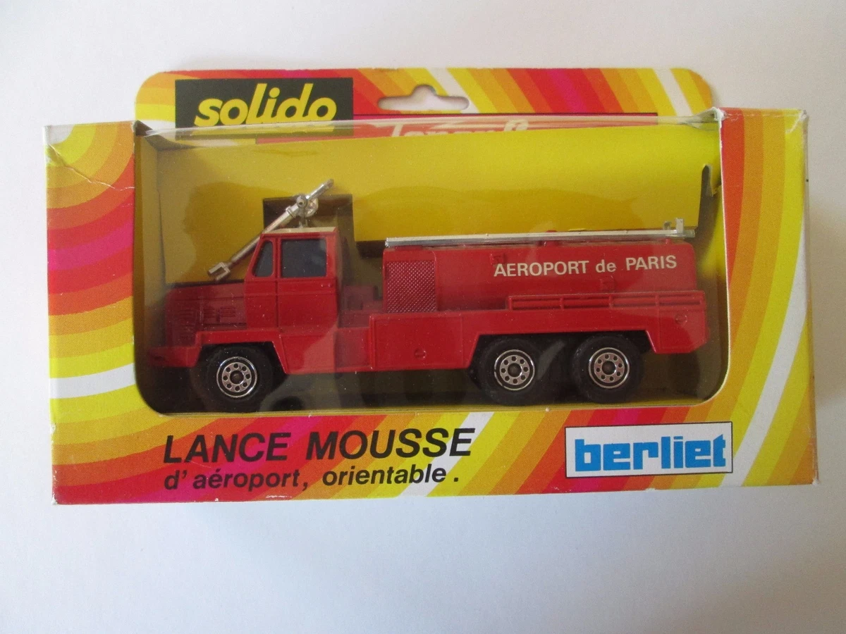 Solido Berliet GBC 34 lance mousse