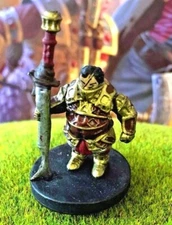 Crag Ungart D&D Miniature Dungeons Dragons Storm Kings dwarf fighter paladin 7 Z