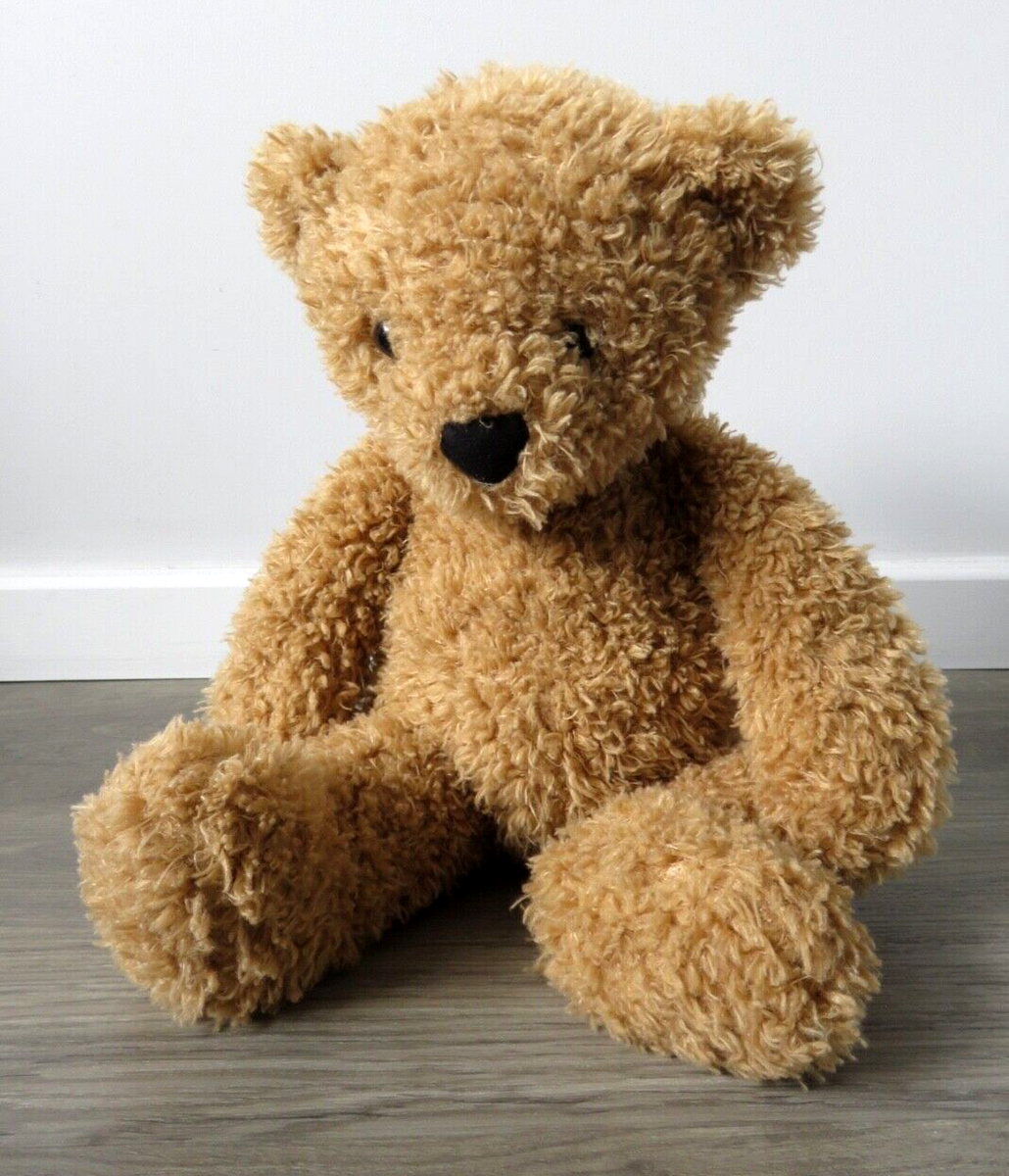 JELLYCAT LONDON THEODORE CURLY BURLY TEDDY BEDTIME BEAR SOFT TOY