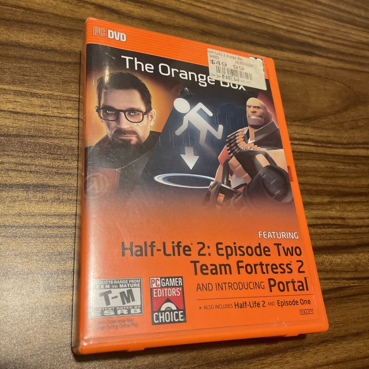 The Orange Box Computer Game Video Game PC Valve Half Life 