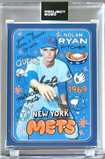 TOPPS PROJECT 2020 #165 NOLAN RYAN HOF by SOPHIA CHANG 1969 METS ** FREE SHIP