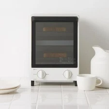 MUJI Toaster Oven Vertical 2 stage 22.5×25×32.7cm White MJ-OTL10B Japan AC100V
