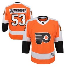 NHL Youth Philadelphia Flyers Shayne Gostisbehere Replica 53 Jersey Large-XL NEW