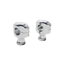 1.0" Handlebar Risers Kit for Harley Softail Deluxe Slim Low Rider Fat Bob FLHCS