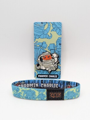 Zox Monster #430 Charmin' Charlie ~ NEW ~ Medium ~ Wristband ~ Card & Pin