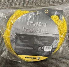 Sea-Doo Towable Tube Cord for 2 - 4 Person Tube, B104770000 New OEM