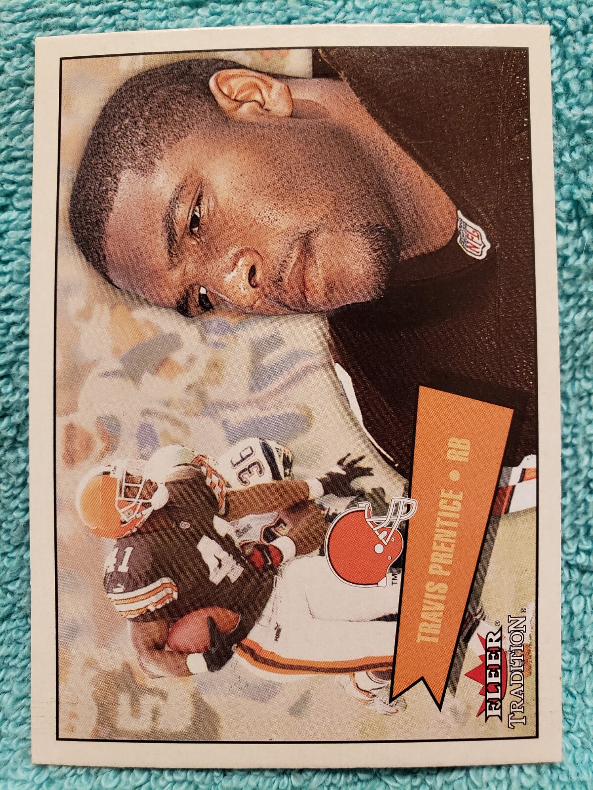 2001 FLEER TRADITION TRAVIS PRENTICE #154 CLEVELAND BROWNS