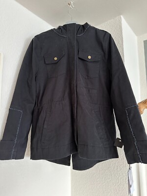 UGG Jacke Mantel schwarz L 40 42 Teddy Fluff Lammfell neu mit Etikett