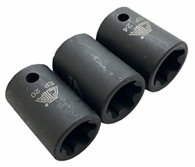 CTA Tools 9666 3 Pc. Torx Plus Socket Set