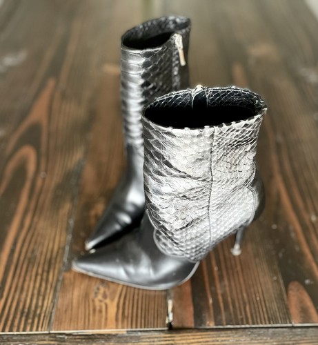 Mike Amiri Python Embossed Leather 