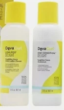 Deva Curl  Delight Low-Poo & One-Condition Duo 3 Fl Oz Each **NEW**
