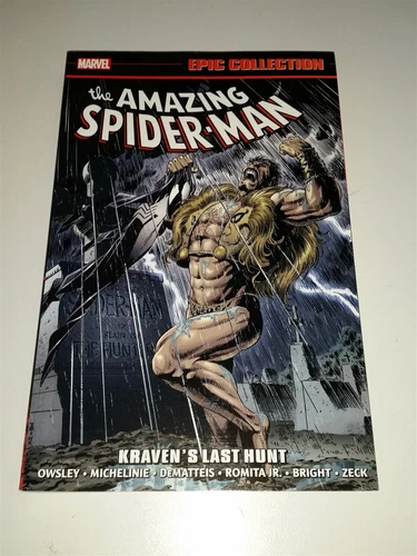 SPIDER-MAN THE AMAZING KRAVEN'S LAST HUNT EPIC COLLECTION MARVEL TPB PAPERBACK <