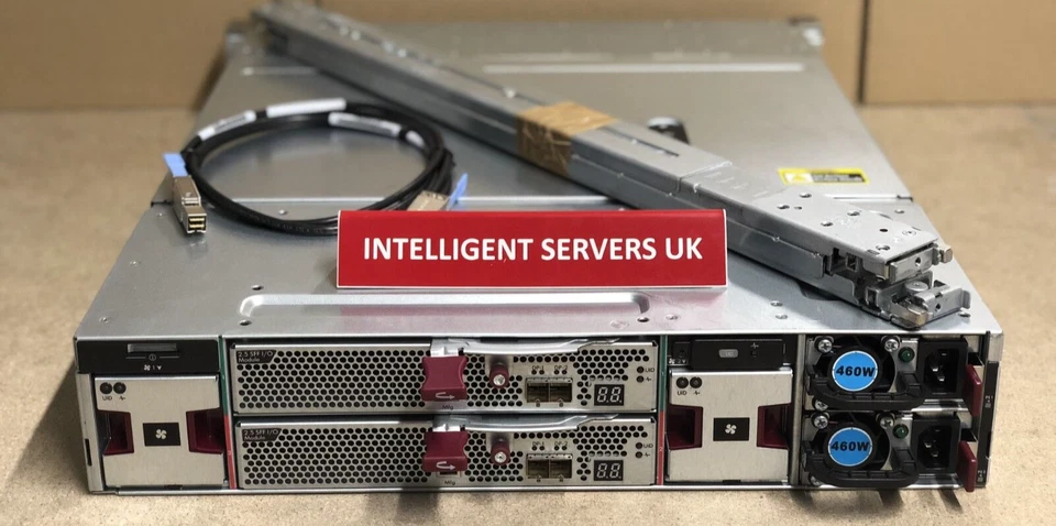 HP D3700 22.5TB 6G SAS Dual I/O Module 2U Storage Array QW967A - Image 2 of 2