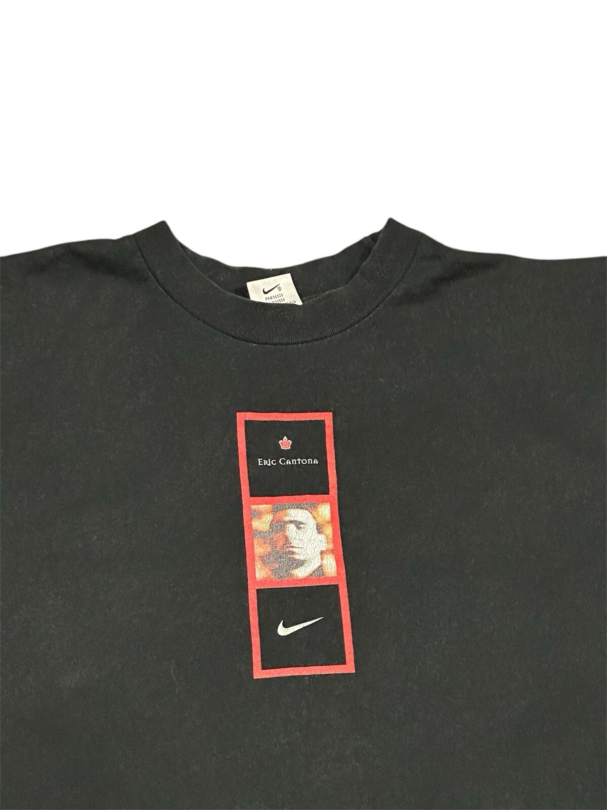 90s Nike Eric Cantona Manchester United fan tshirt tee vintage size L image 2