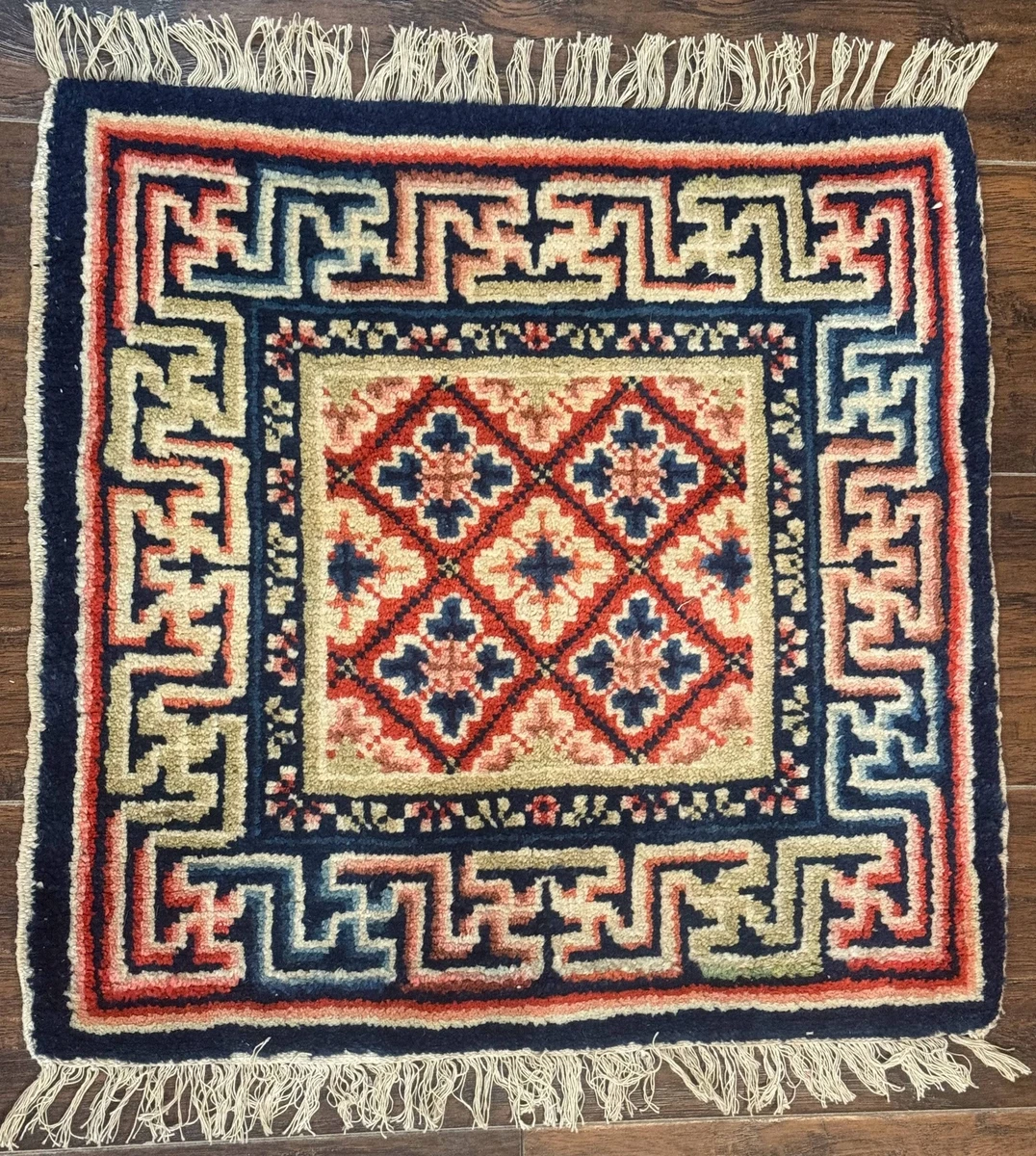 Square Chinese Antique Area Rugs for sale | eBay