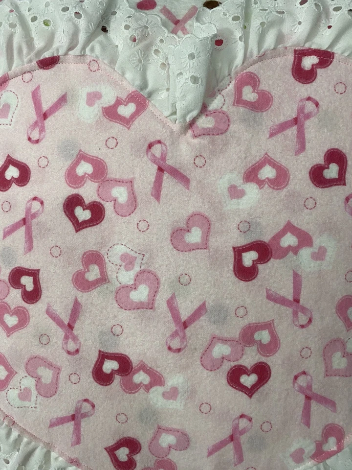 "Almohada decorativa grande rosa y blanco amor y paz 20"" X 20""" Foto 4 de 4