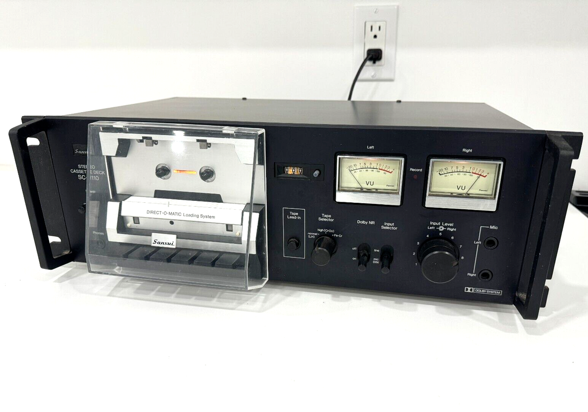 Sansui SC-1110 Player Recorder. Rare Vintage Find! Great Condition
