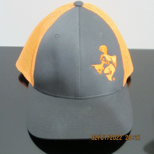 Richardson Trucker Buck Hat Gray Orange 