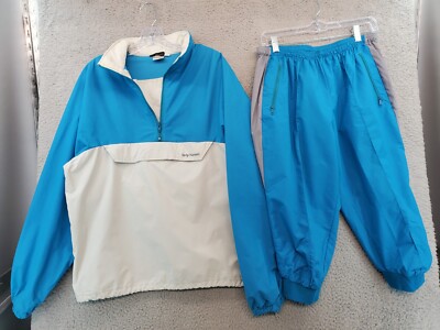 Helly-Hansen Youth 2piece Activewear Size Medium, Blue