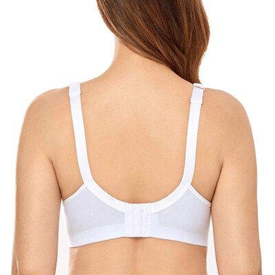 Women's Cotton Bra Seamless Unlined Plus Size Comfort Full