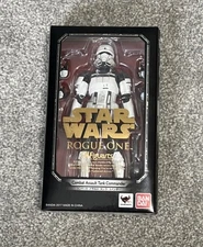 2017 Bandai SH Figuarts Star Wars Combat Assault Tank Commander  6” Figure -NIB