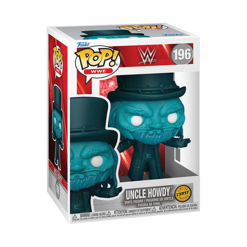 Funko Pop! WWE : Uncle Howdy #196 Chase With Protector Case 