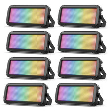 640 1W LED Stage Beam Strobe Light Wall Strobe Wash Light DJ Lighting Club Party