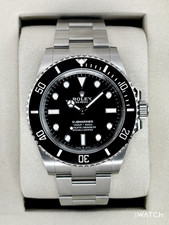 2025 Rolex Submariner 41mm 124060 Stainless Steel Black Dial