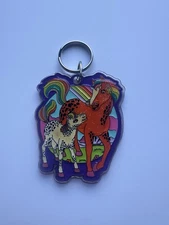 The Fantastic World Lisa Frank Vintage Rainbow Chaser Lollipop Keychain