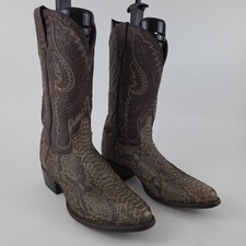 Dan Post Boots Mens Size 10.5 EW Brown Genuin...