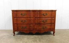 John Widdicomb Country French Style Mahogany Double Dresser