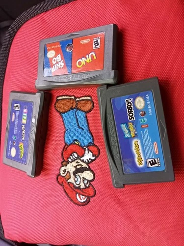 Uno and Skip-Bo GBA Gameboy Advance Lot Life Sorry 8 Game Lot
